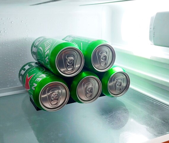 Dosen Halter Kühlschrank - Platz sparen - Bier, Coca Cola, etc