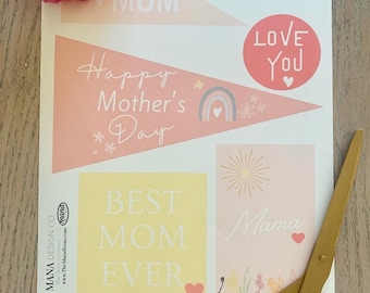 Mother's Day Gift Tags | Tags For Mom | Mothers Day Gift Tag | Printable Mother's Day Tags