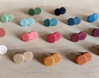 Ohrstecker aus Polymerton / Fimo / Polymer Clay // #LUI midi