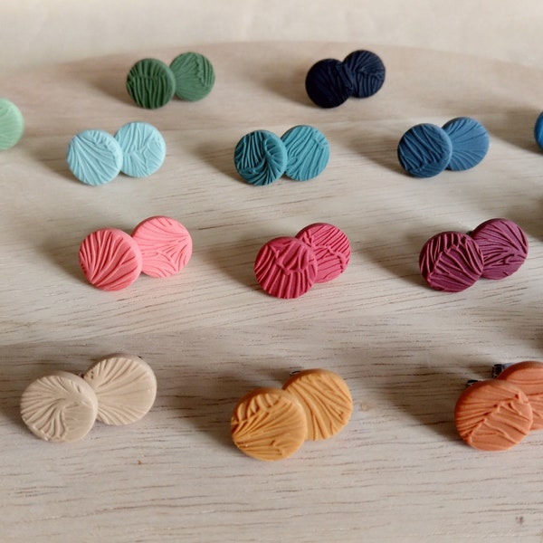 Ohrstecker aus Polymerton / Fimo / Polymer Clay // #LUI midi