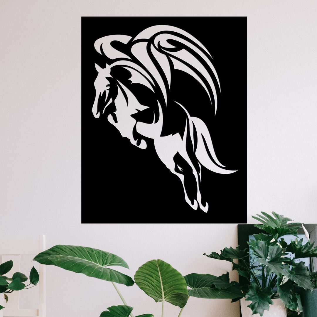 Pegasus Svg Animal Pegasus Mythology Cut Svg Dxf File Etsy