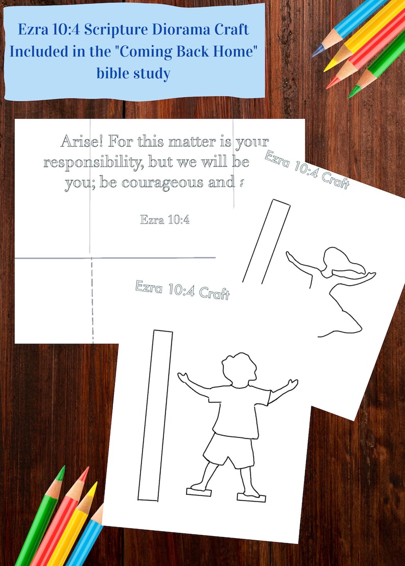 Coming Back Home, a Bible Study on the Book of Ezra. Includes Ezra 10:4 ...