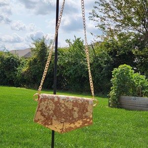 Gold cork Skye handbag