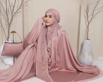 Muslim prayer dress for women 2IN1 Aleena Series / Islamic prayer dress / Islamic prayer clothes / Prayer clothes for muslim women