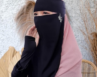 Niqab Black Series | Niqab Two Layers BUY 1 GET 1 FREE