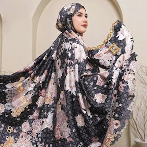 Muslim prayer dress women Alsha Series/ Islamic prayer dress / clothes / Prayer clothes for muslim women