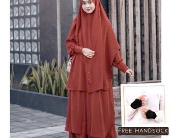 Abaya Khimar set tunic skirt Inara Series/dress for muslim/dress abaya/islamic clothes for women/muslim jilbab