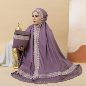 Vestido de oración musulmán Serie Shakilla /Vestido de oración islámico / Ropa de oración islámica / Ropa de oración para mujeres musulmanas