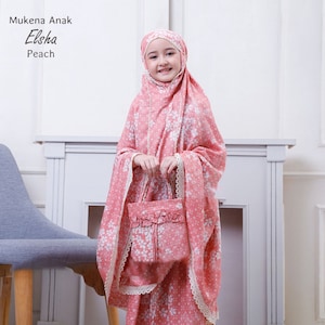 Muslim prayer dress for kids girls /  Islamic prayer dress / Islamic prayer clothes / Prayer clothes for muslim kids