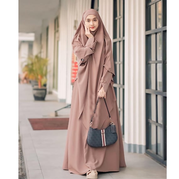 princess polly baby blue dress Essentials Closed Abaya main image 0