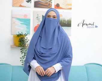 Instant khimar ARUMI Series set niqab | Omedelbar hijab | Aktiv Hijab