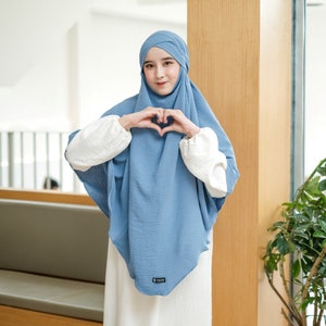 Franse Khimar Yoona GRATIS NIQAB | Instant Khimar | Directe hijab | Instant hijab niqaab