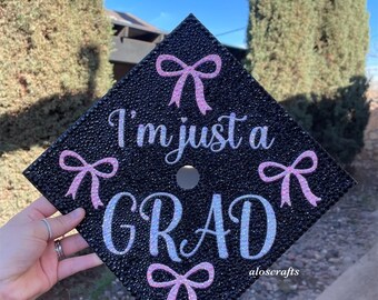 Custom VT Graduation Cap Topper | Black Maroon & Orange Rhinestone Virginia Tech Rhinestone Graduation Cap Topper – VT Hokies  main image 3