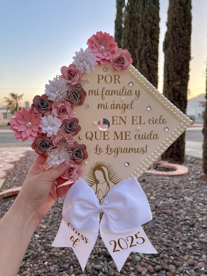 Graduation Topper Virgencita Grad Cap 2026 Graduate Cap Decor Cap ...