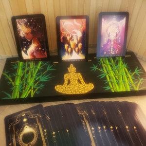Porte cartes tarot & oracle divinatoire