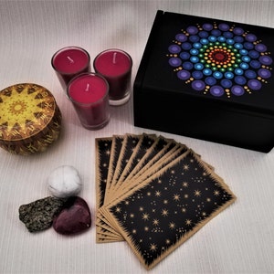 Boîte à cartes chakras