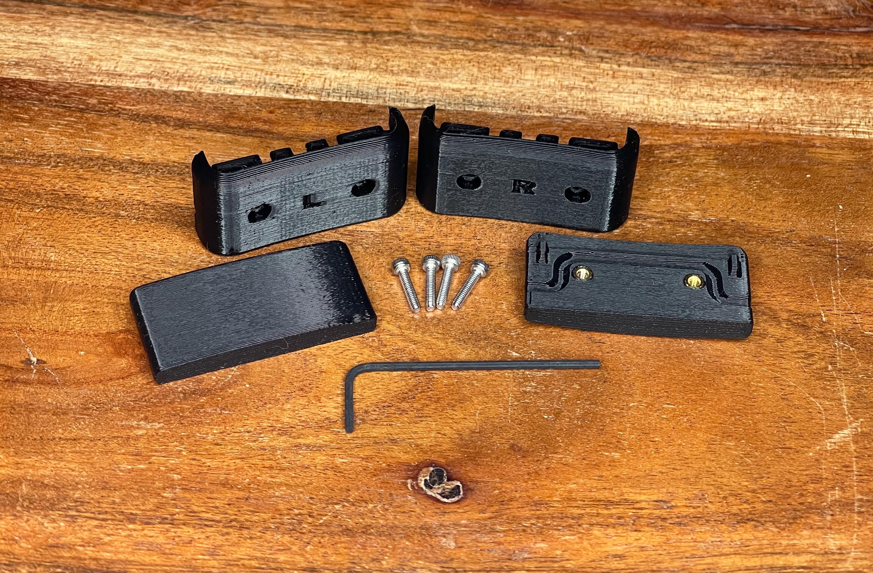Razer Blackshark V2 Pro 2023 Hinge Upgrade/Replacement Both sides, screws, and wrench included.
