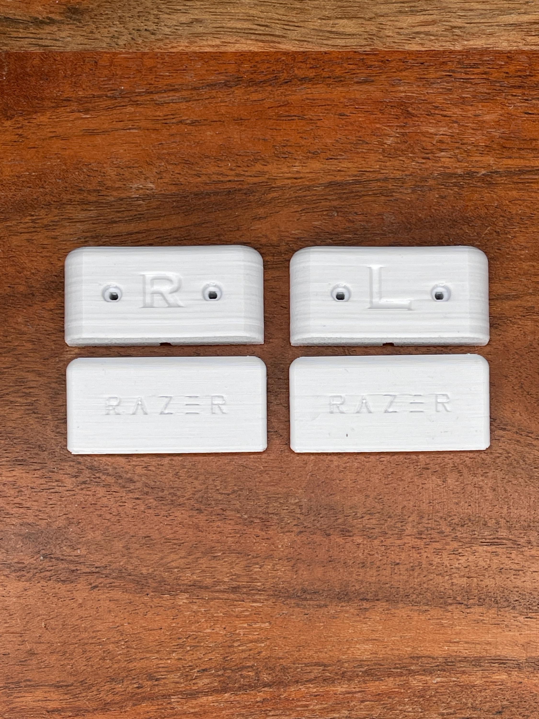 Hinge For Razor Blade White Razer Blackshark V2 Pro 2023 or Newer Hinge Replacement Kit ...