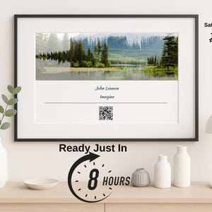 Custom Digital Music Poster | QR Code Song Art | Soundwave Music Print | Personalized Gift | Unique Wall Art