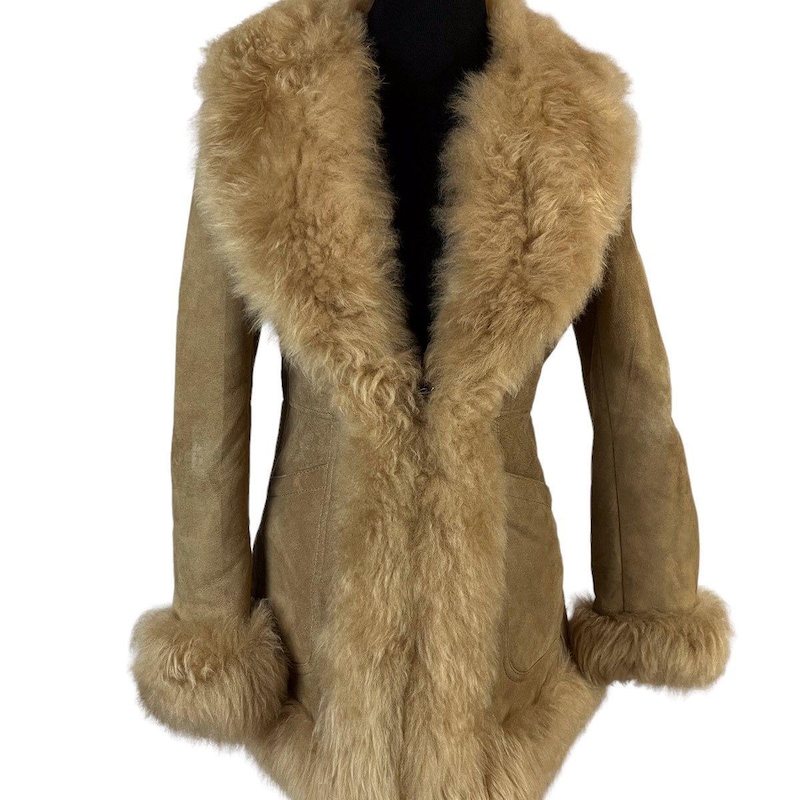 Delvienne – Vintage suede finish – Longline coat main image 1