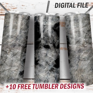 Wolf tumbler design Png files for sublimation designs 20 oz skinny cup template png Gray tumbler wrap Stone background digital downloads