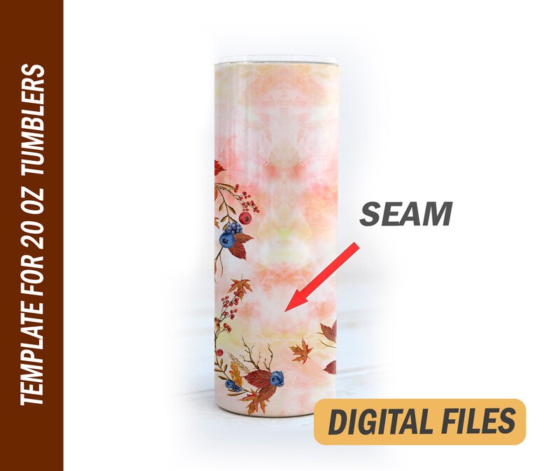 Glitter Tumbler Template Png File for Sublimation Designs Dark Etsy