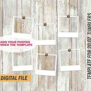 Photo Frame Png File for Sublimation Designs White Photo Frame Blank ...