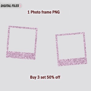 Photo template mug for 15 oz and 11 oz Valentine mug wrap with 2 photo frames Sublimation mug png Heart coffee mug template with picture image 4