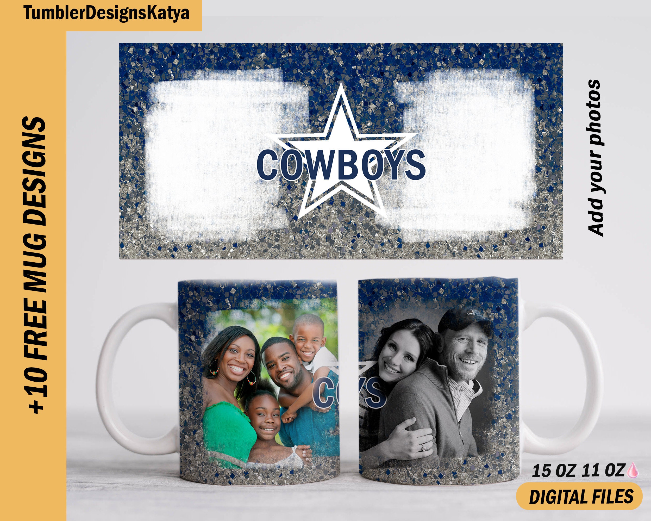 Dallas Cowboys Mug – Beautiful & Bold Creations
