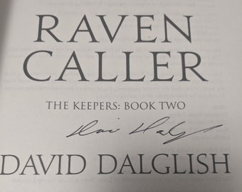 Gesigneerd exemplaar van Ravencaller