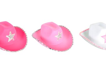 Pink Cowboy Hat - Etsy Australia