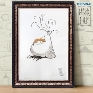 Dibujo original de gran formato - Birdies Life © - LS6758_01