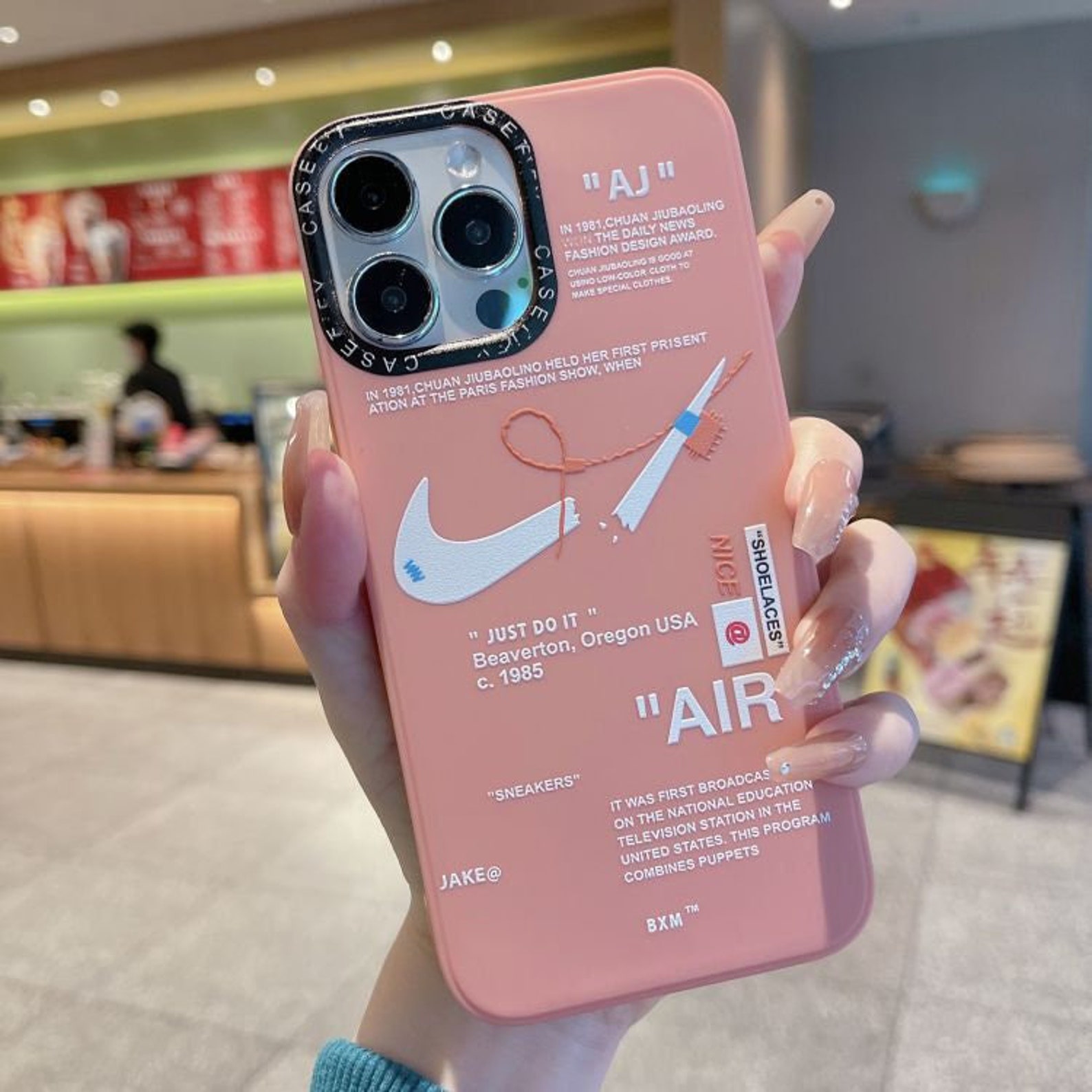 Nike off White Inspired Iphone Phone Case for 12 /12 Pro and Etsy
