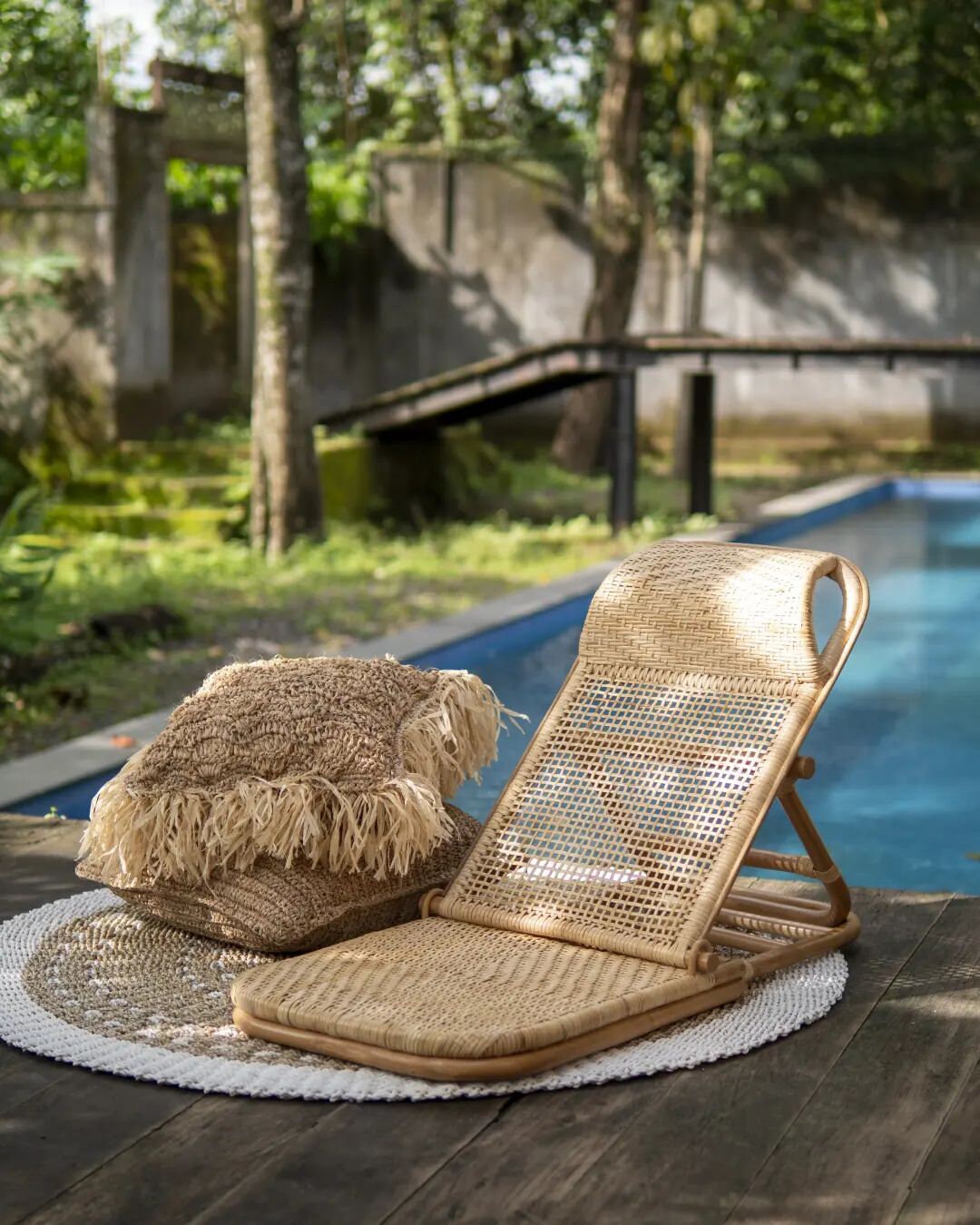 Rattan Beach Chair Beach Chair Boho Rattan Chair Rattan Etsy