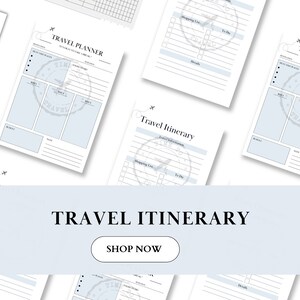 Printable Travel Budget Planner, Vacation Budget Printable, Printable itinerary, journaling Funds Printable Budget for Vacation Planner