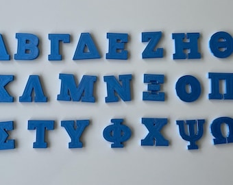 Greek Alphabet Magnets