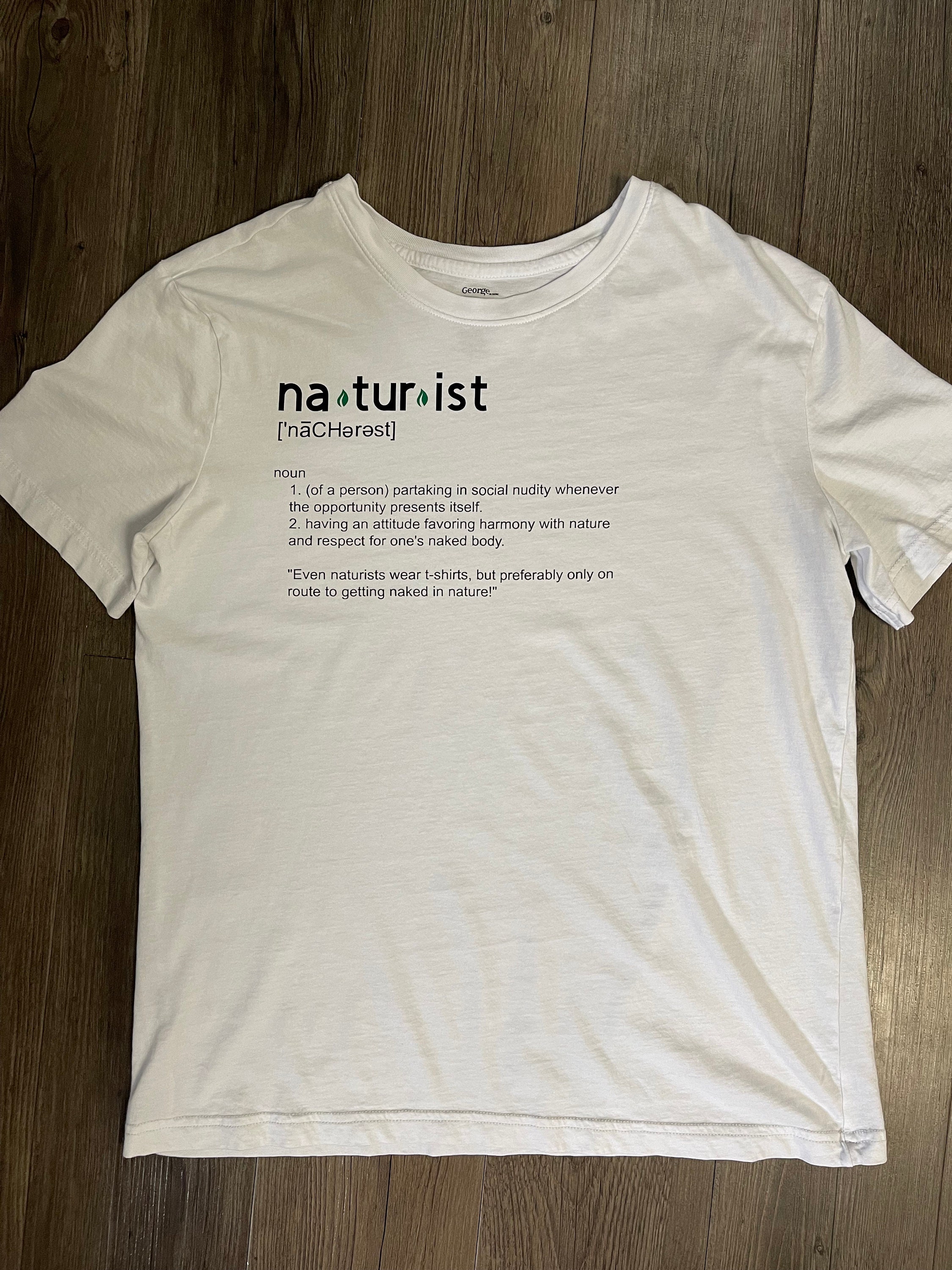 Naturist Definition T-shirt - Etsy Canada