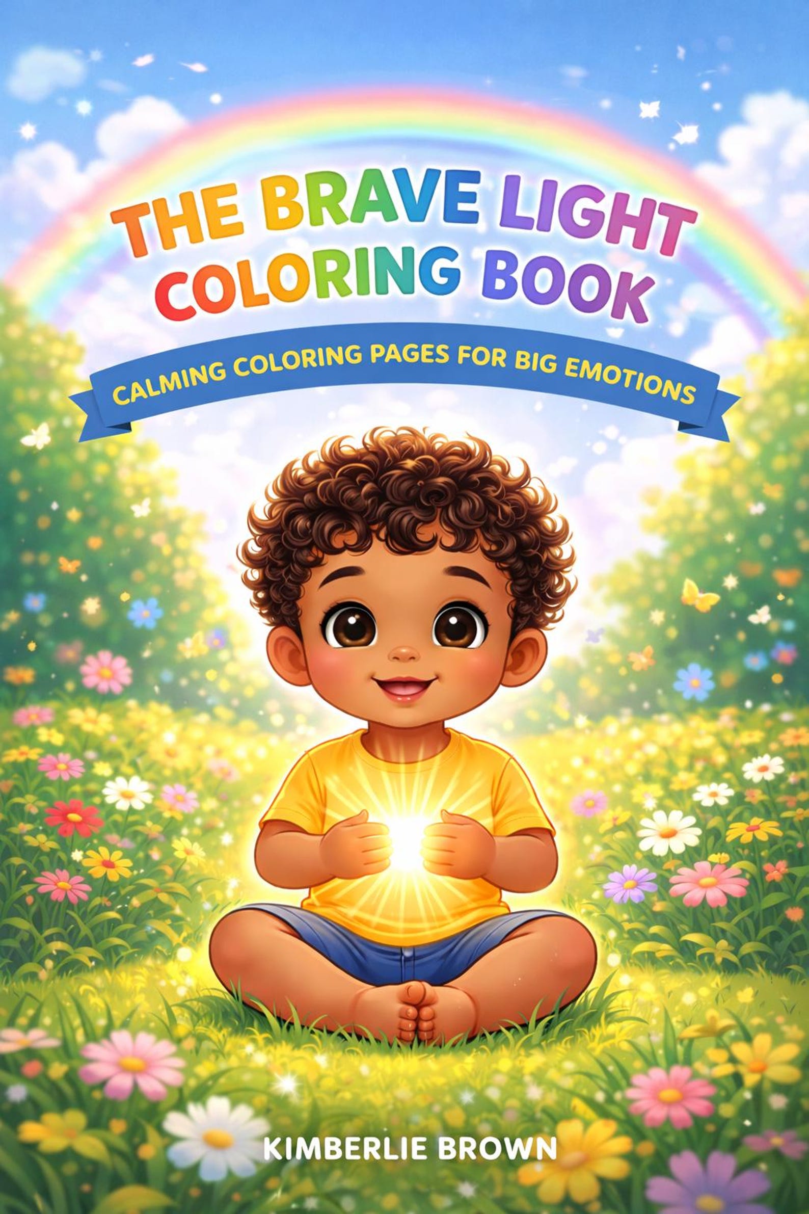 Brave Light Kids Coloring Book | Calming Pages for Big Emotions ...