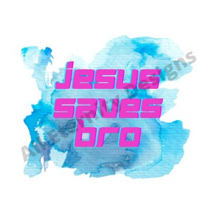 Jésus sauve mon frère SVG, JPG, PNG, Pdf, Jésus sauve mon frère Image numérique