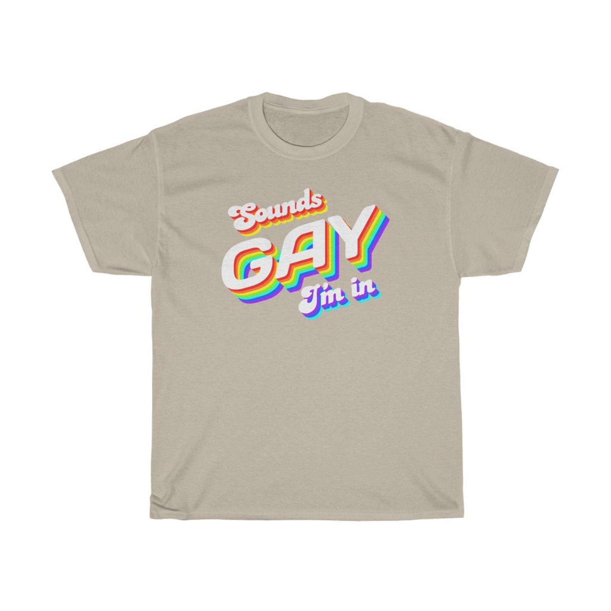 Discover Sounds Gay I'm In Classic T-Shirt , Unisex Heavy Cotton Tee