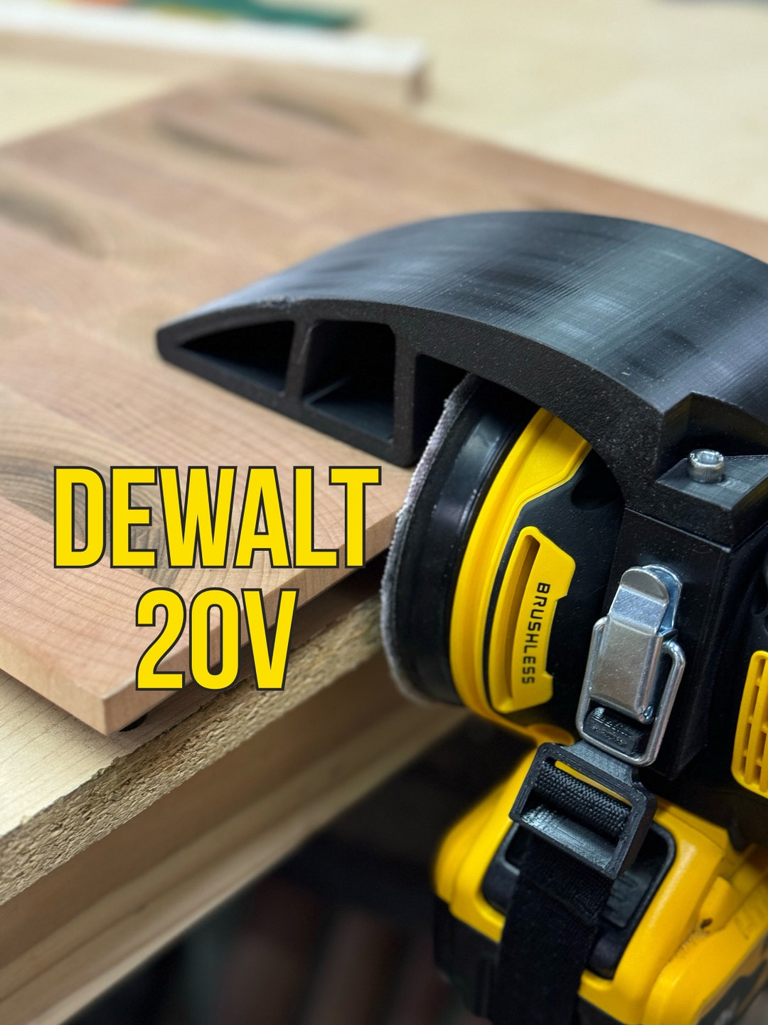 Edge Sanding Guide Xact90 for Battery Operated 20v Dewalt Sanders Etsy
