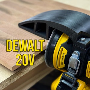 Edge Sanding Guide Xact90 for Battery operated 20v DeWALT sanders