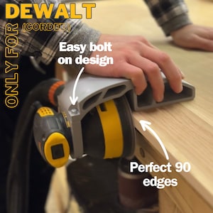 Edge Sanding Guide Xact90 for DeWALT corded Sander