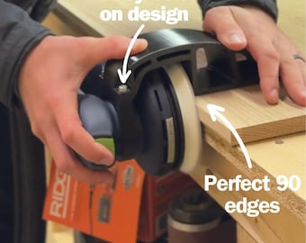Edge Sanding Guide Xact90 for Festool ETS EC 150 sander
