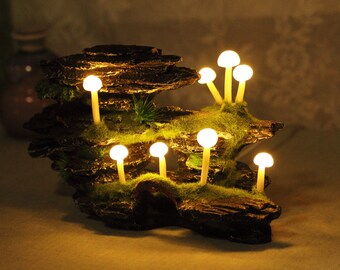 Cloud Peak Mushroom Night Light Zen Desk Lamp