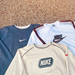 Vintage Nike Basketball Jersey Collared V-Neck Blue Size Large