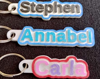 3000 STL Files US Name Keychains Personalized Mega Pack