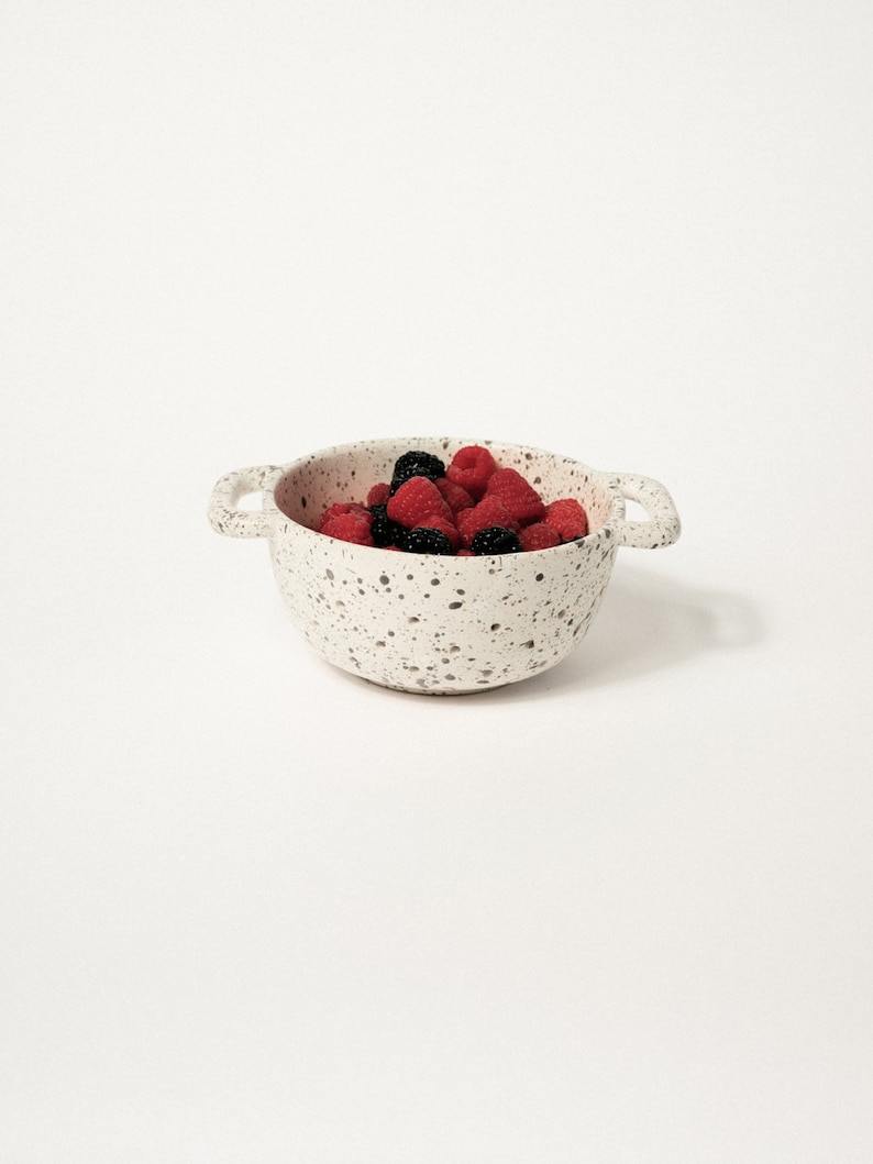 Handmade Ceramic Colander & Strainer, Ceramic Kitchenware, Ceramic Berry Bowl, Fruit bowl, Ceramic Berry basket, FREE Shipping image 9