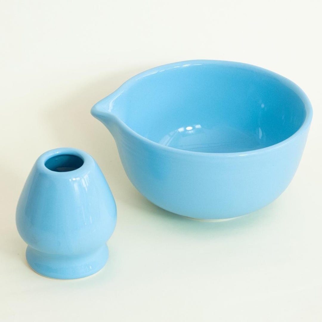 TEANAGOO MATCHA KIT 7 pezzi, kit per cerimonia, set da tè matcha per preparare colazione/latte matcha, ciotola in ceramica con beccuccio e frusta,Idee Regalo di Eleganza per gli Amanti del Tè