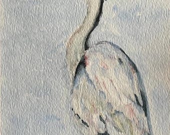 Wading Heron